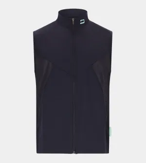 AIR MESH GILET - NAVY