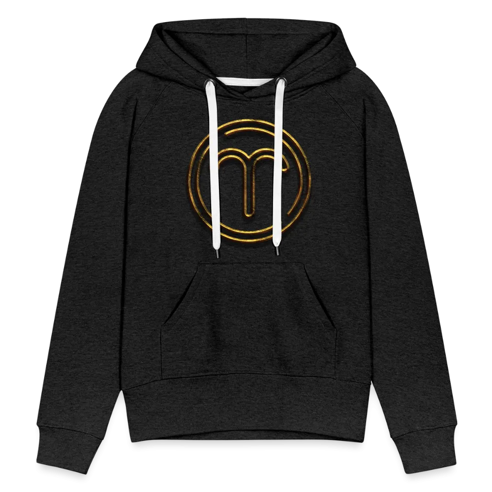 Aries 3D Gold Women’s Premium Hoodie