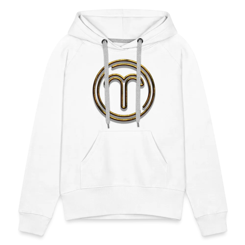 Aries 3D Gold Women’s Premium Hoodie