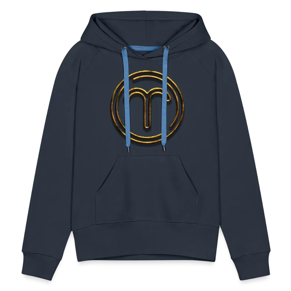 Aries 3D Gold Women’s Premium Hoodie