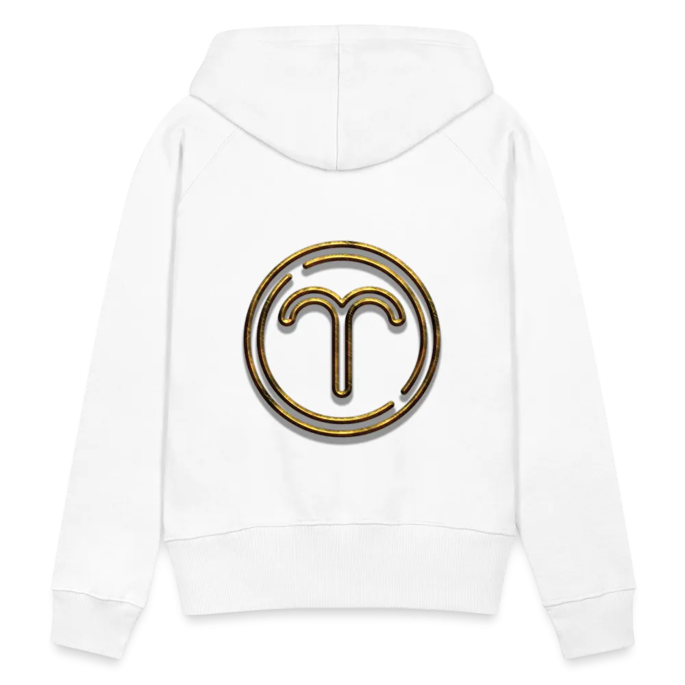 Aries 3D Gold Women’s Premium Hoodie