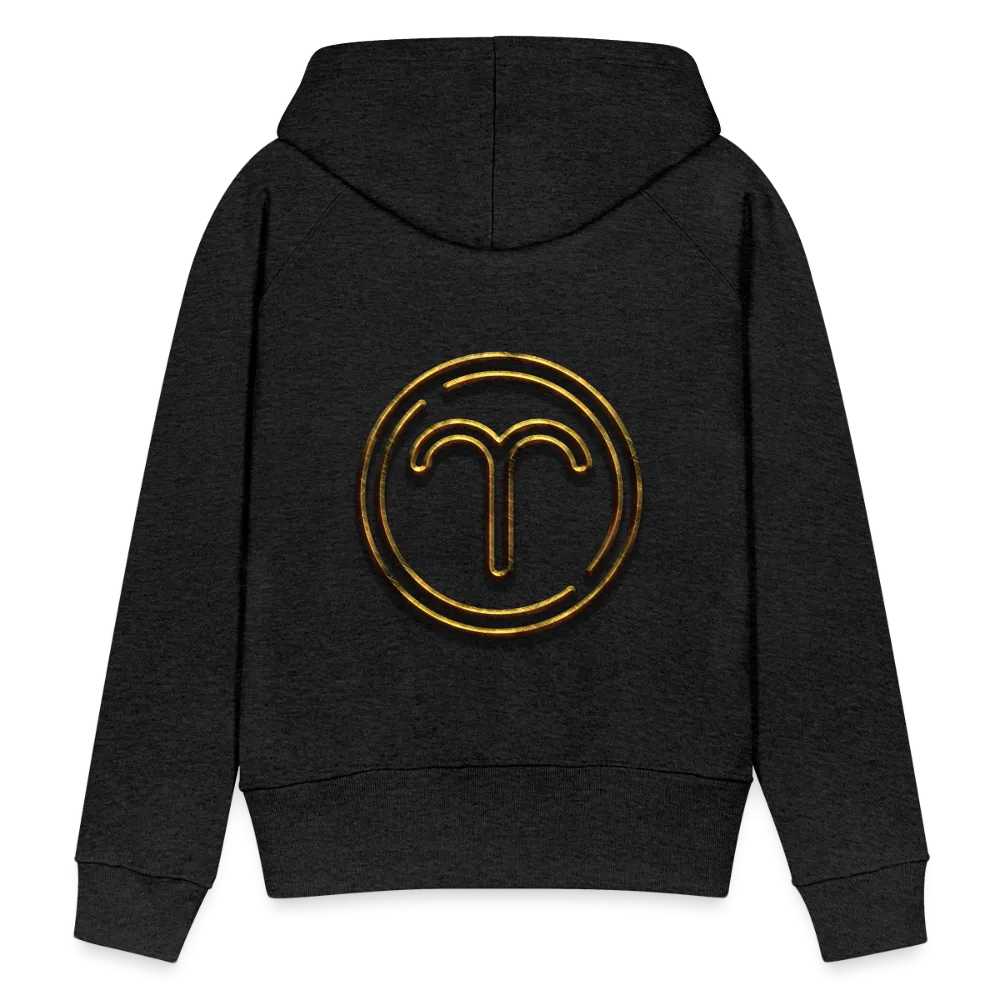 Aries 3D Gold Women’s Premium Hoodie