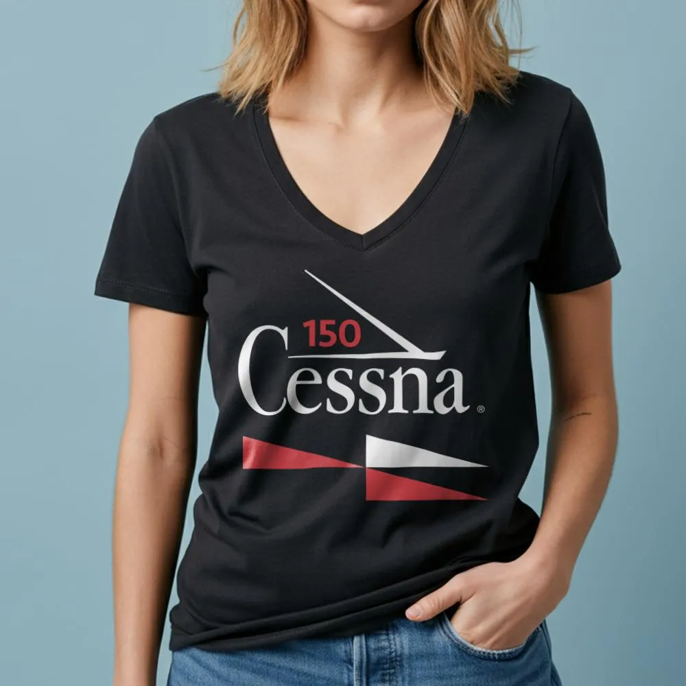 Cessna 150 - Women's V-Neck T-Shirt