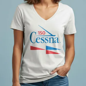 Cessna 150 - Women's V-Neck T-Shirt