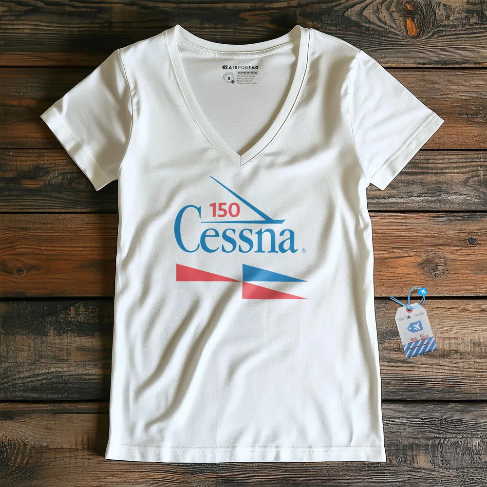 Cessna 150 - Women's V-Neck T-Shirt