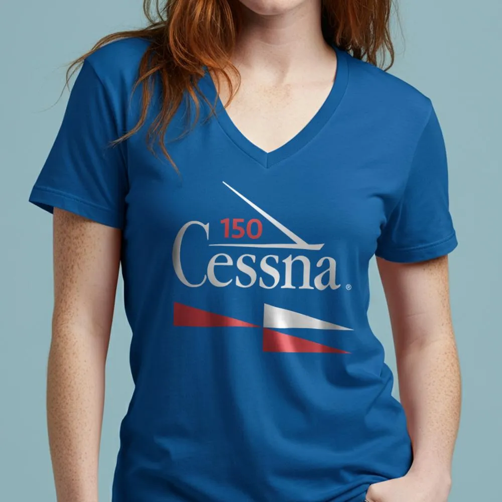 Cessna 150 - Women's V-Neck T-Shirt