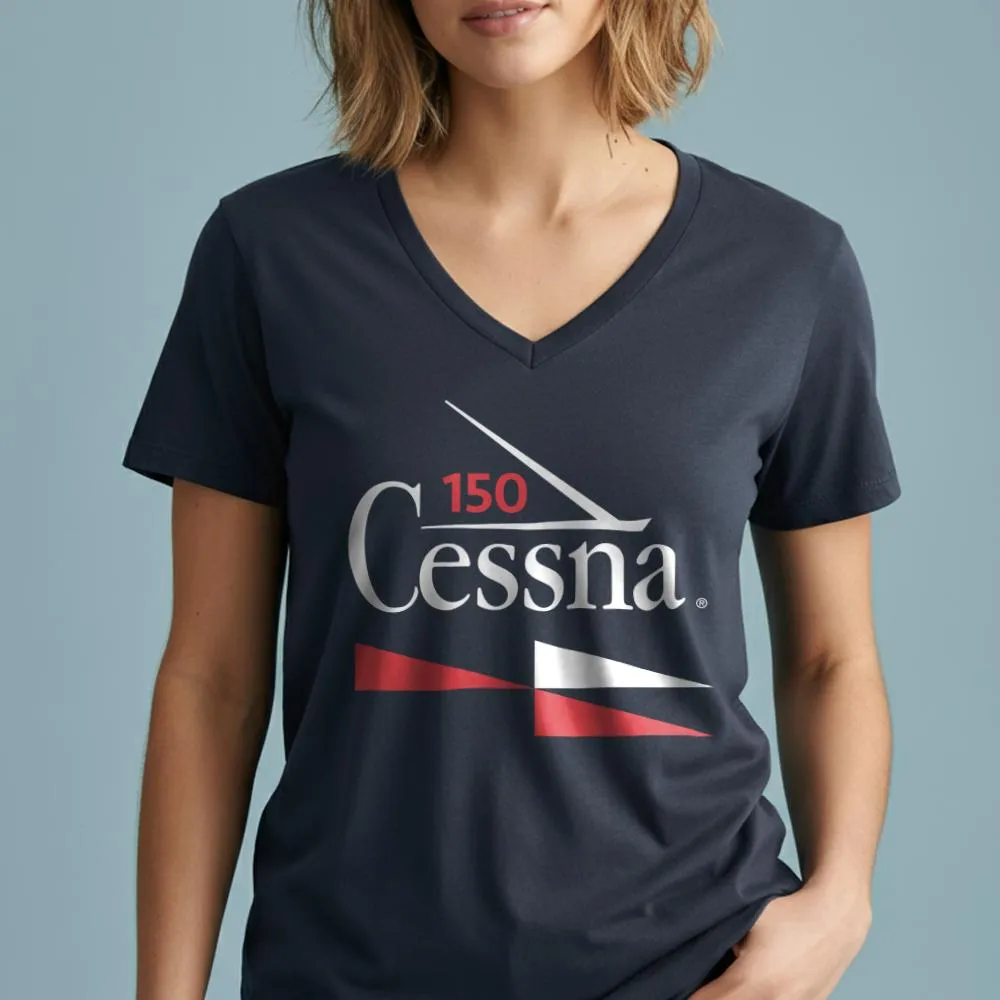 Cessna 150 - Women's V-Neck T-Shirt