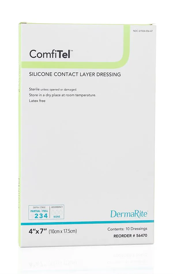 ComfiTel Silicone Contact Layer Dressing