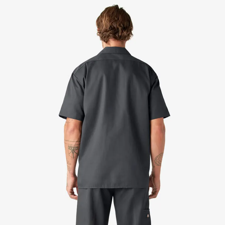 Dickies 1574 Short Sleeve Work Short -Charcoal