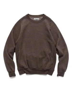 Dweller Crew Pullover C/P/R Sweat Brown