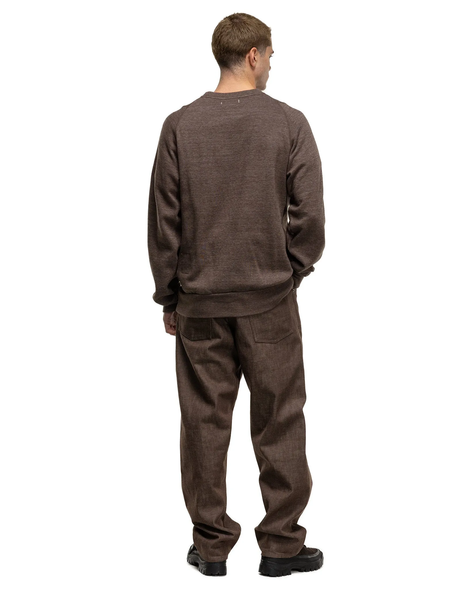 Dweller Crew Pullover C/P/R Sweat Brown