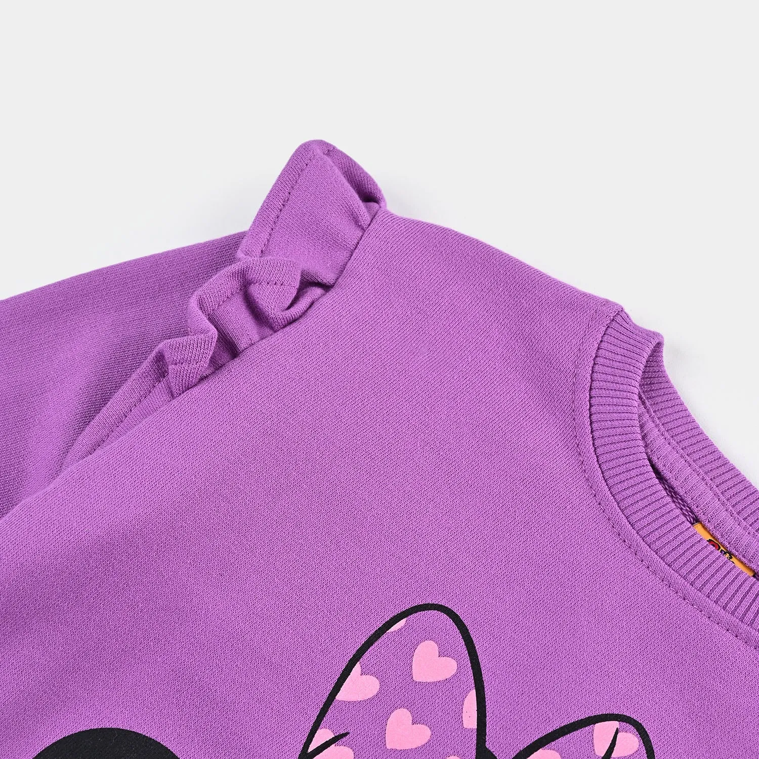 Girls Cotton Terry Sweatshirt Character