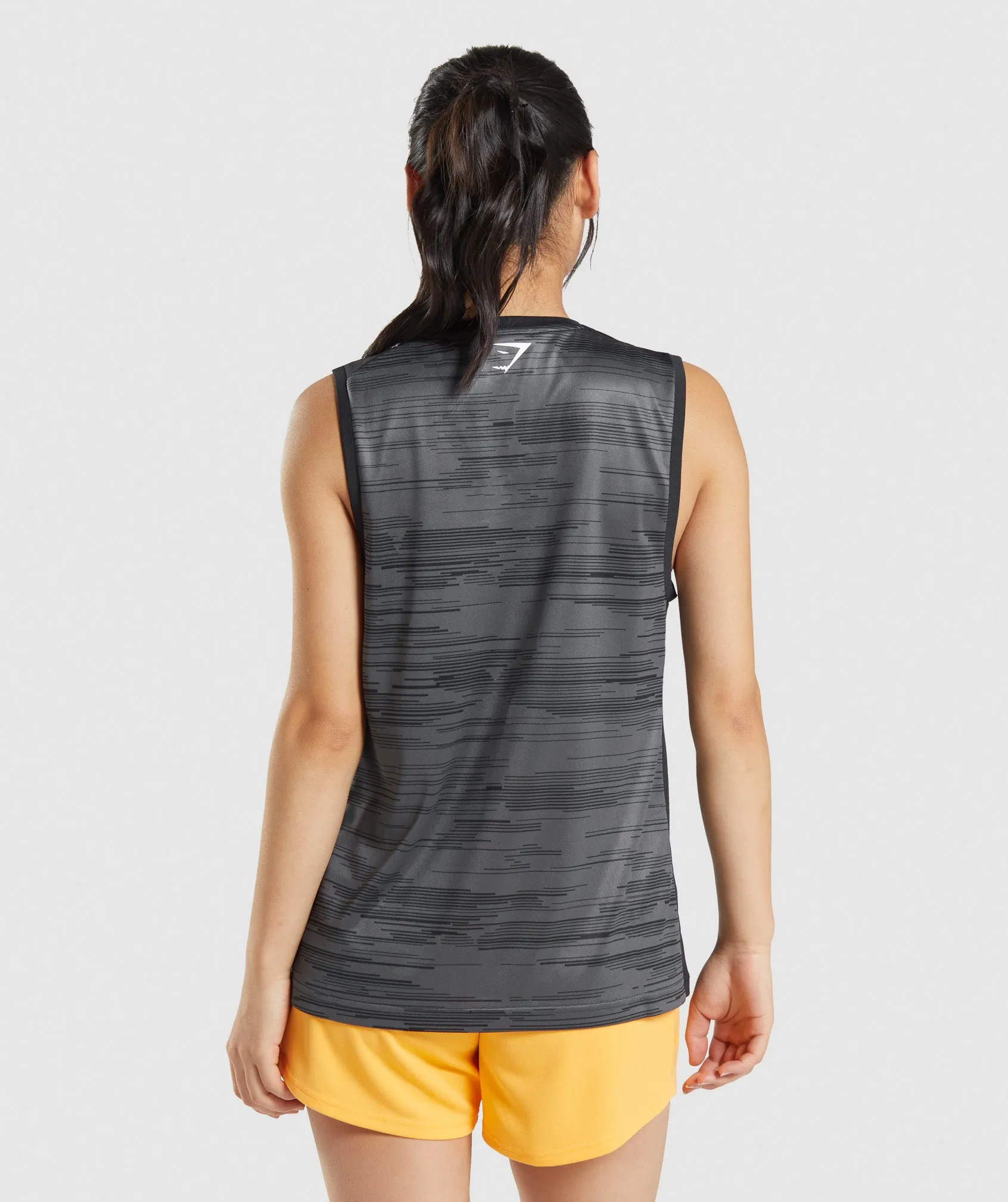 Gymshark Sport Loose Tank - Black Print