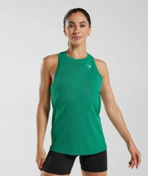 Gymshark Vital Seamless 2.0 Light Tank - Bright Green Marl