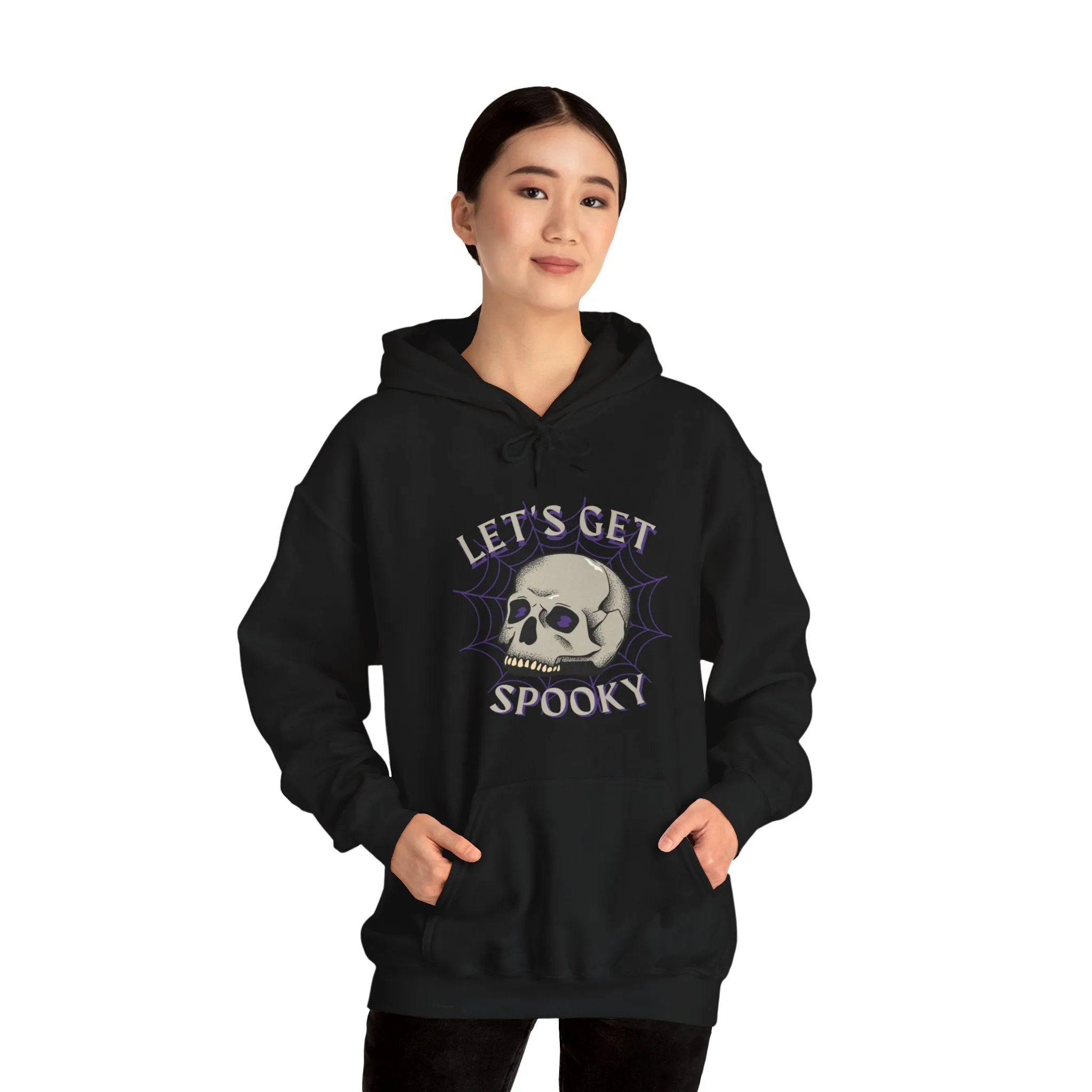 Halloween-Let's Get Spooky-Unisex Hooded Sweatshirt