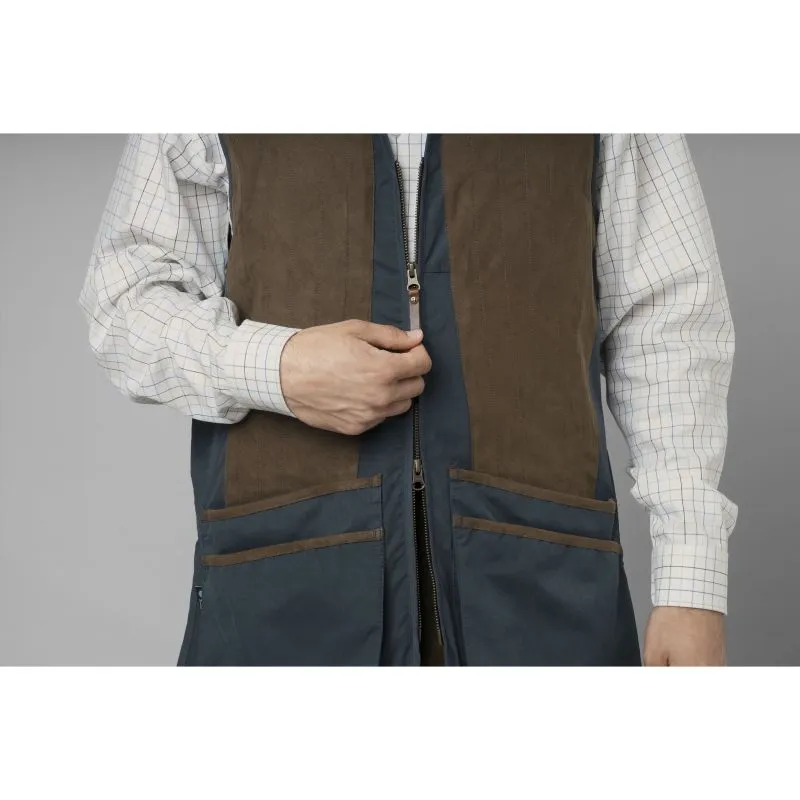 Harkila Rannoch HSP Windproof Mens Shooting Waistcoat - Dark Navy