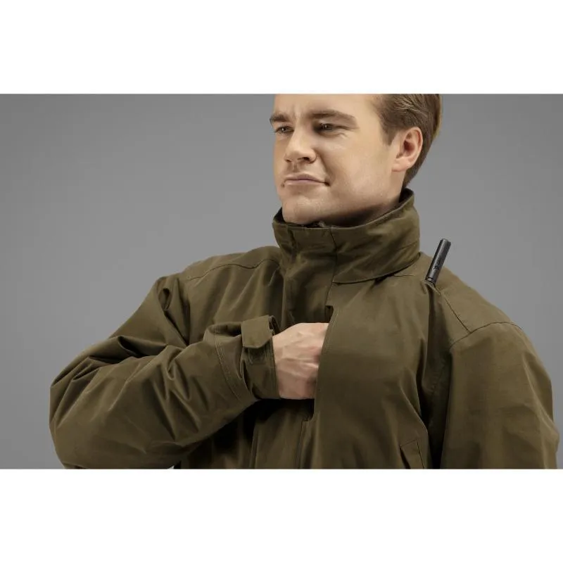 Harkila Retrieve HWS Mens Waterproof Shooting Jacket - Warm Olive