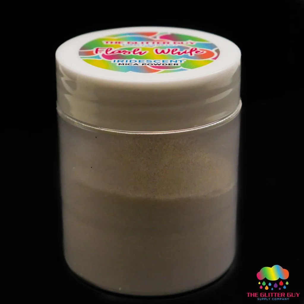 Iridescent Series Mica Powder - Flash White