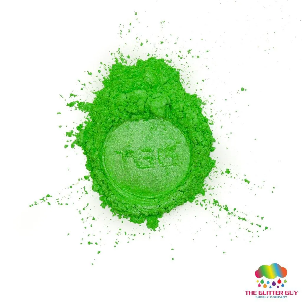 Metallic Series Mica Powder - Apple Green