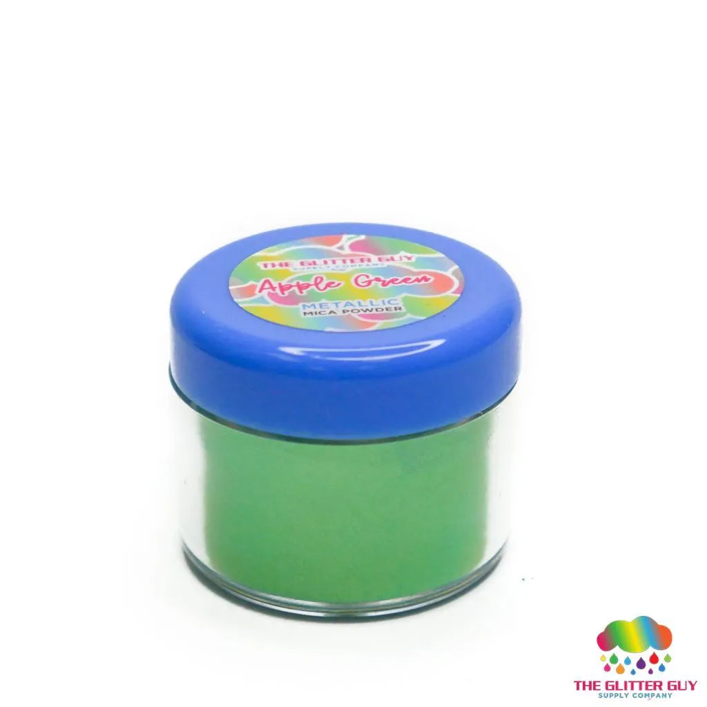 Metallic Series Mica Powder - Apple Green