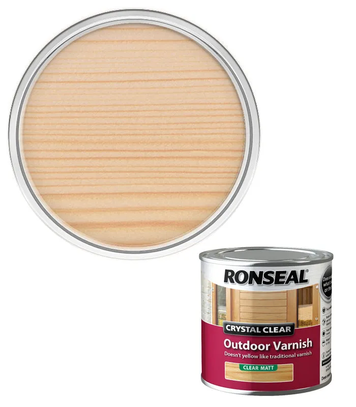 Ronseal Crystal Clear Outdoor Varnish