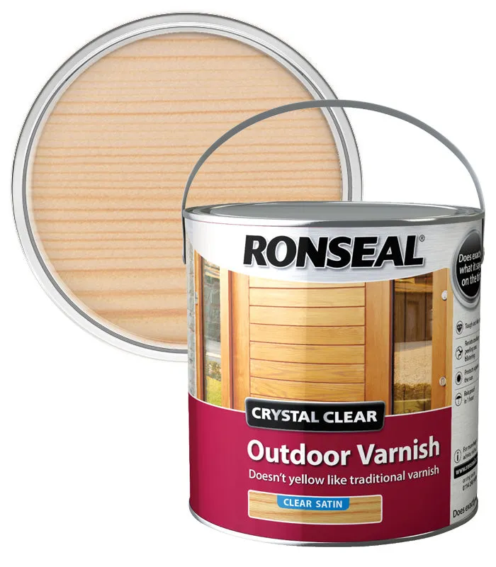 Ronseal Crystal Clear Outdoor Varnish