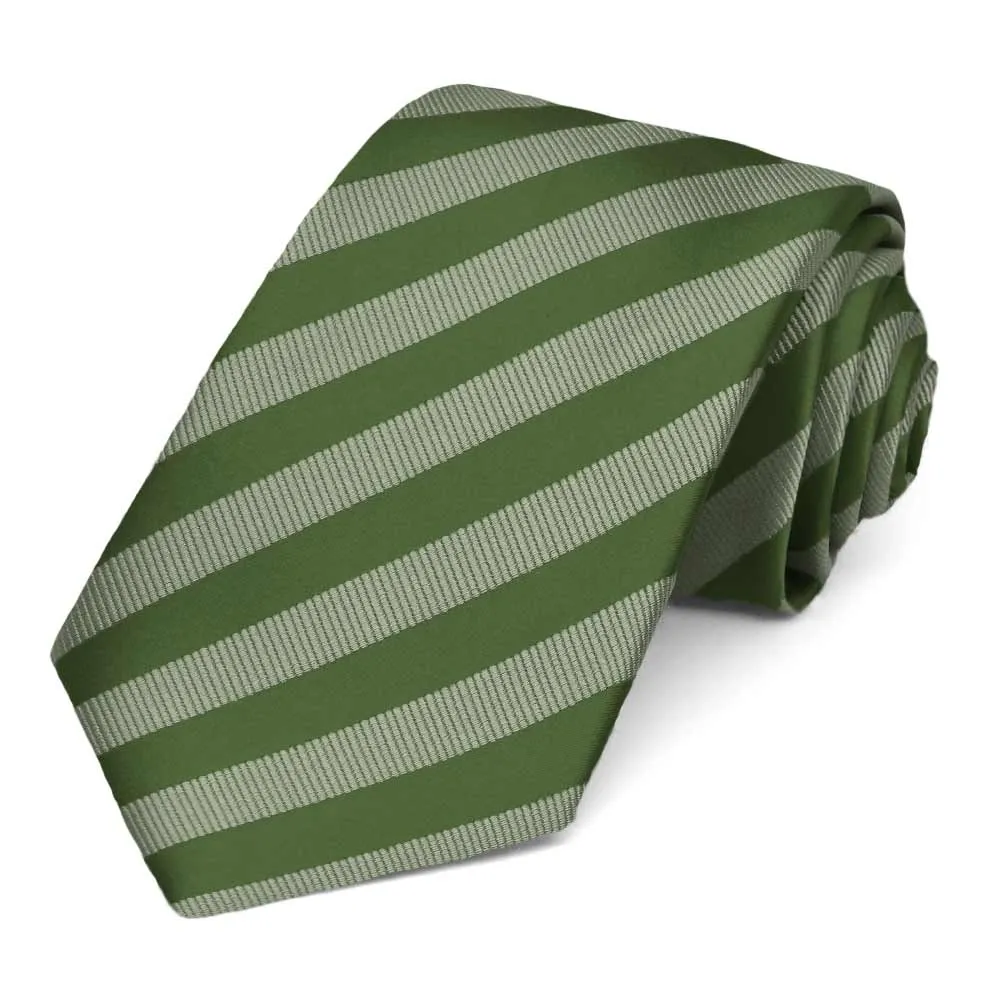 Sage Formal Striped Tie