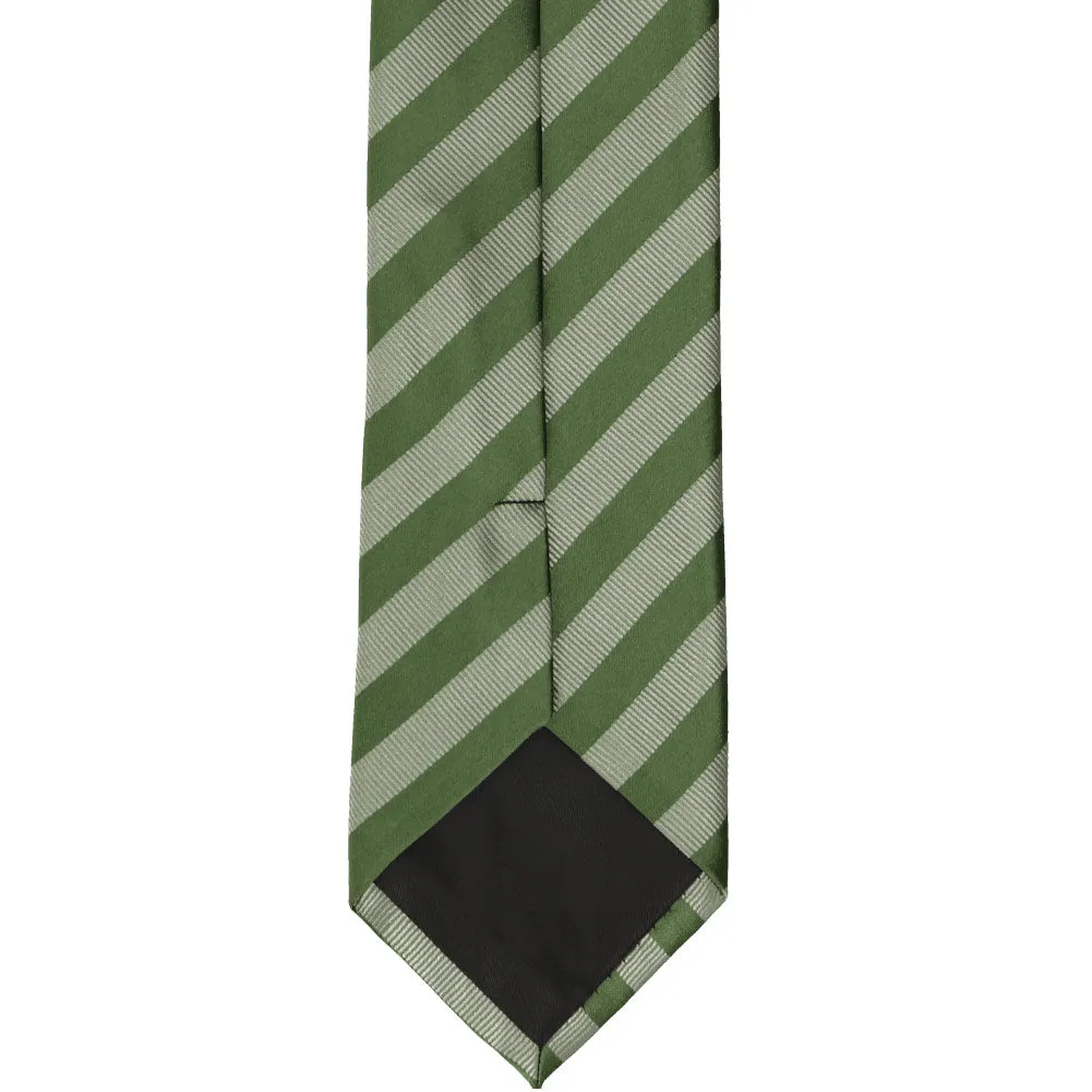 Sage Formal Striped Tie