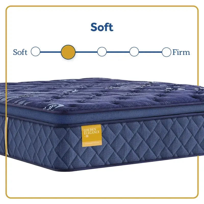 Sealy Golden Elegance Remmington Euro Pillow Top Mattress