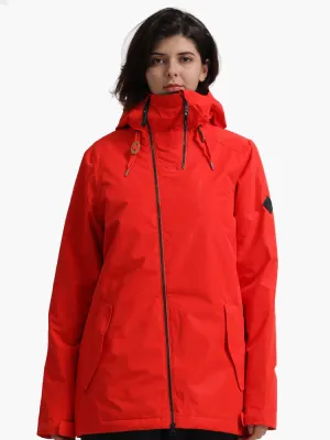 Thermal Warm Waterproof Windproof Red Women's Ski/Snowboard Jackets