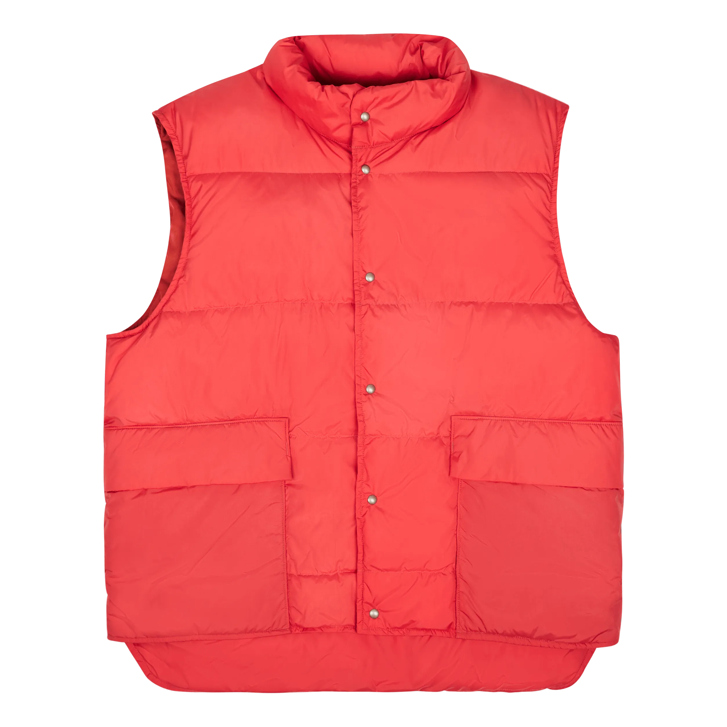 Walker Down Vest Red Red