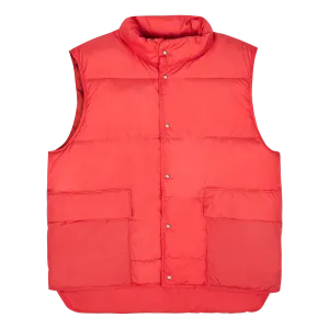 Walker Down Vest Red Red